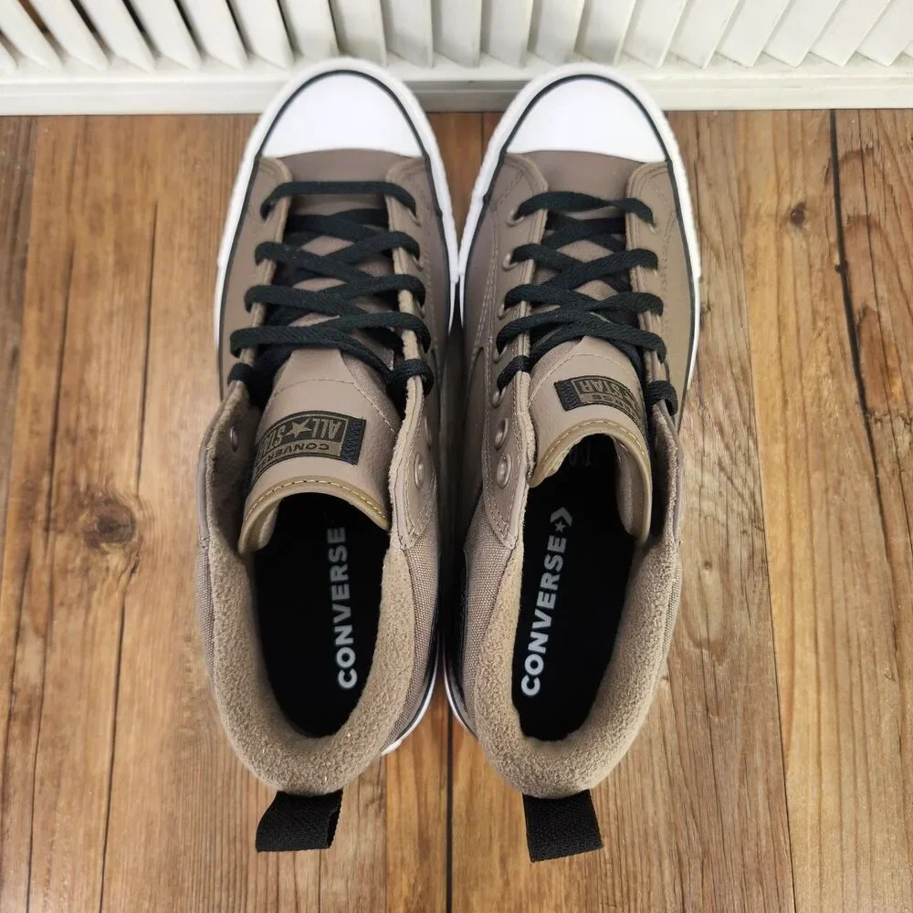 Converse CTAS Malden Street Boots Mens Sz 10 Brown Water Repellant Shoes A04479C